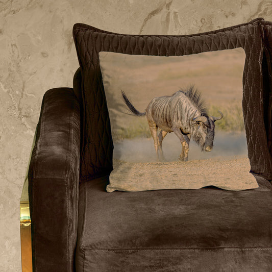 Angry Blue Wildebeest Luxury Scatter by Fanie Heymans