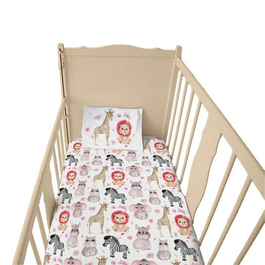 Animal Friends Cot Duvet Set