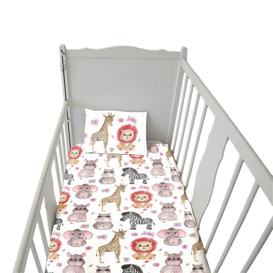 Animal Friends Cot Duvet Set