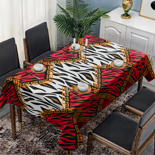 Animal Print Rectangle Tablecloth