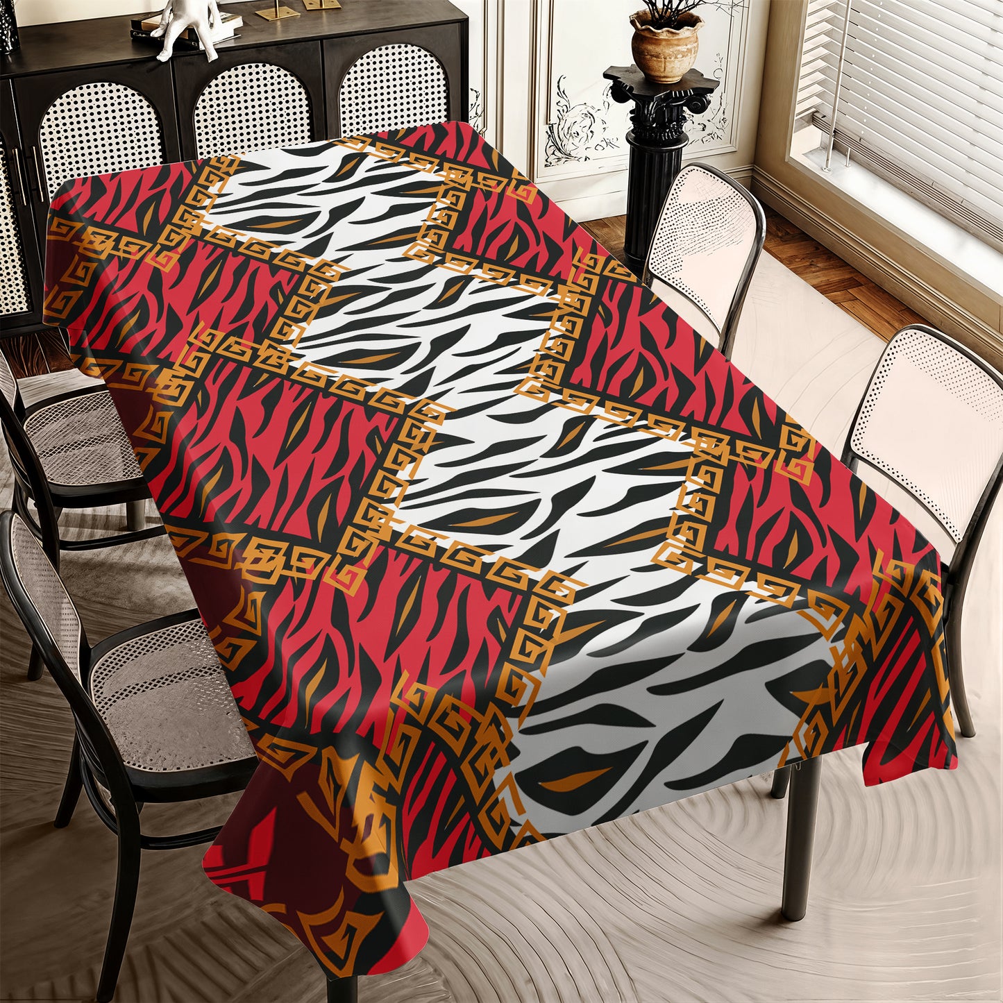 Animal Print Rectangle Tablecloth