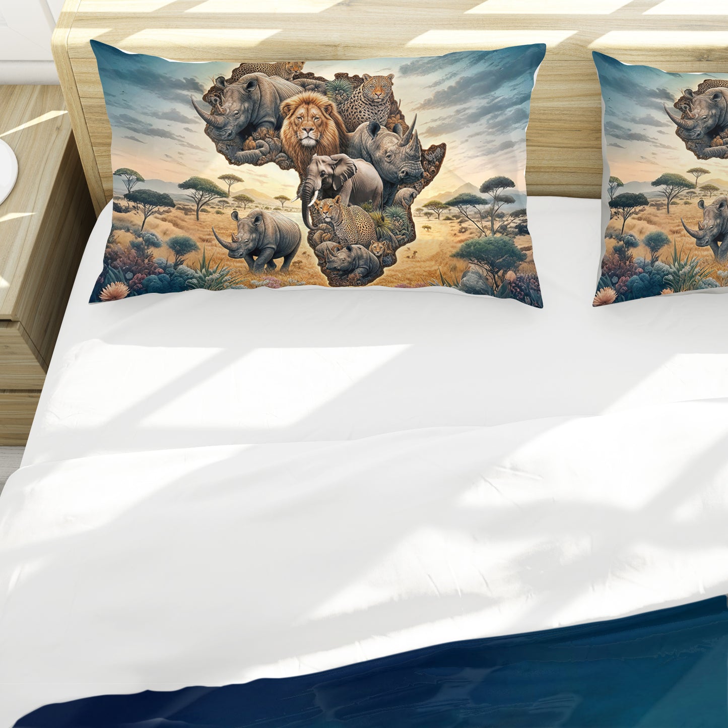 Animals Of Africa Duvet Cover Set