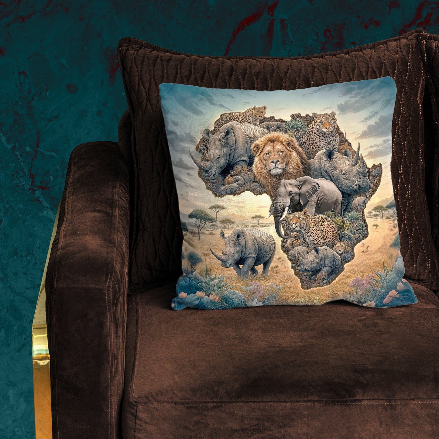 Animals Of Africa Luxury Scatter