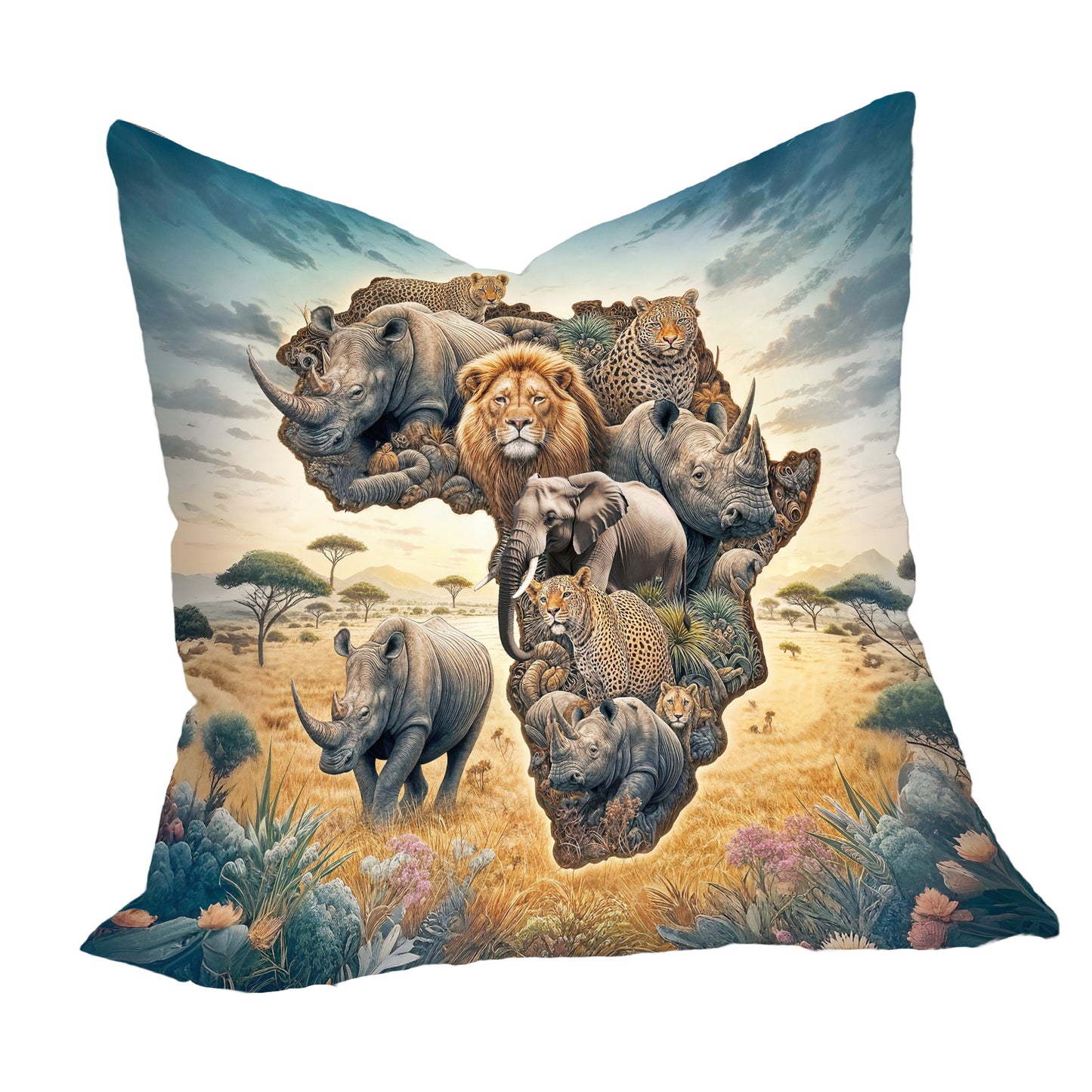Animals Of Africa Luxury Scatter