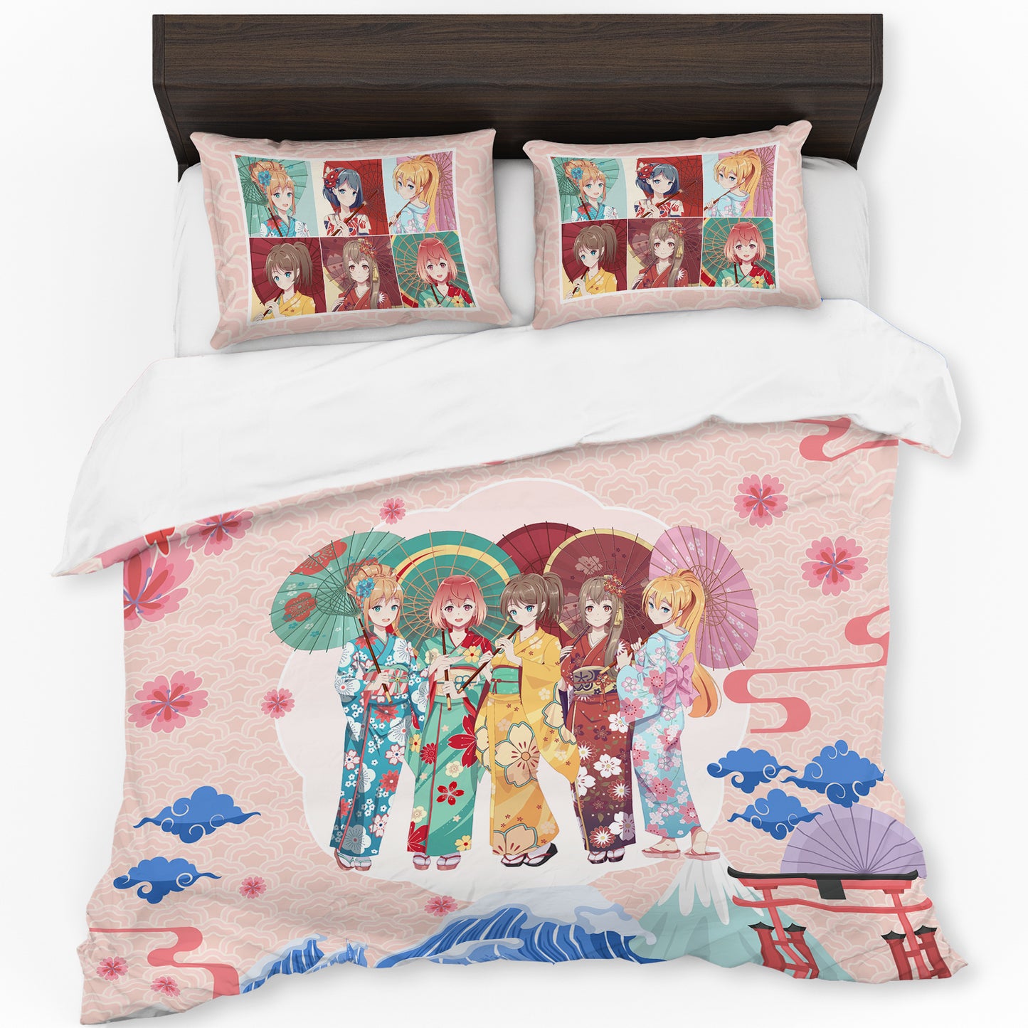 Anime Princess  Kids Duvet Cover Set