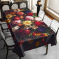 Antique Floral Rectangle Tablecloth