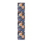 Antique Gold and Blue Table Runner