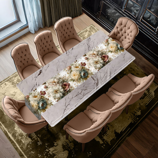 Antique Bloom Table Runner by Mark van Vuuren