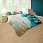 Antique Emerald Flower Duvet Cover Set