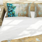 Antique Emerald Flower Duvet Cover Set