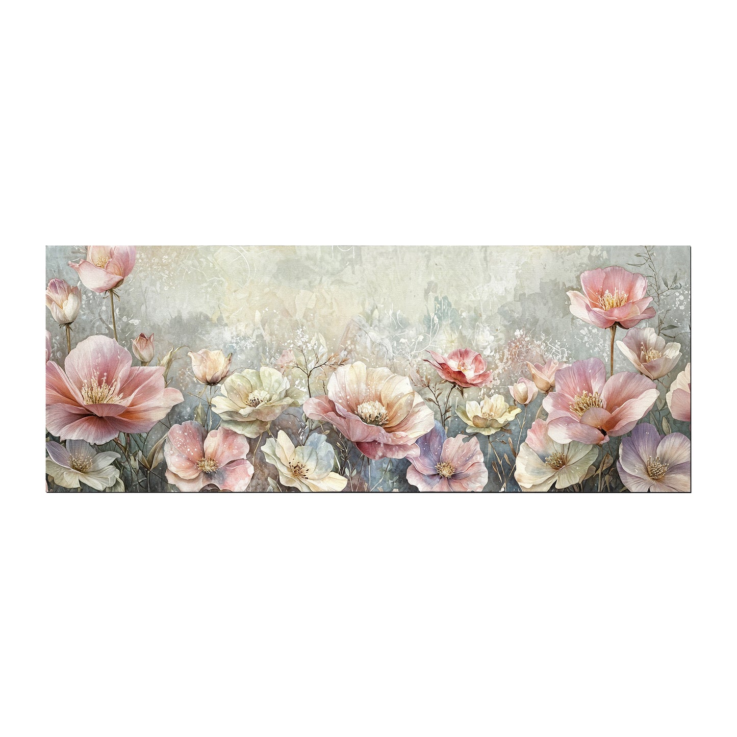 Antique Floral Desk Pad