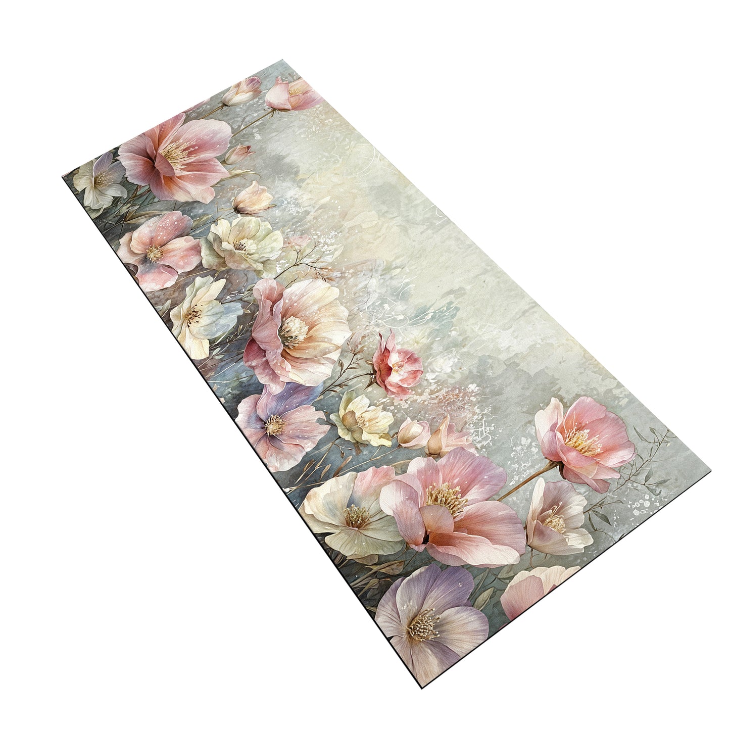 Antique Floral Desk Pad