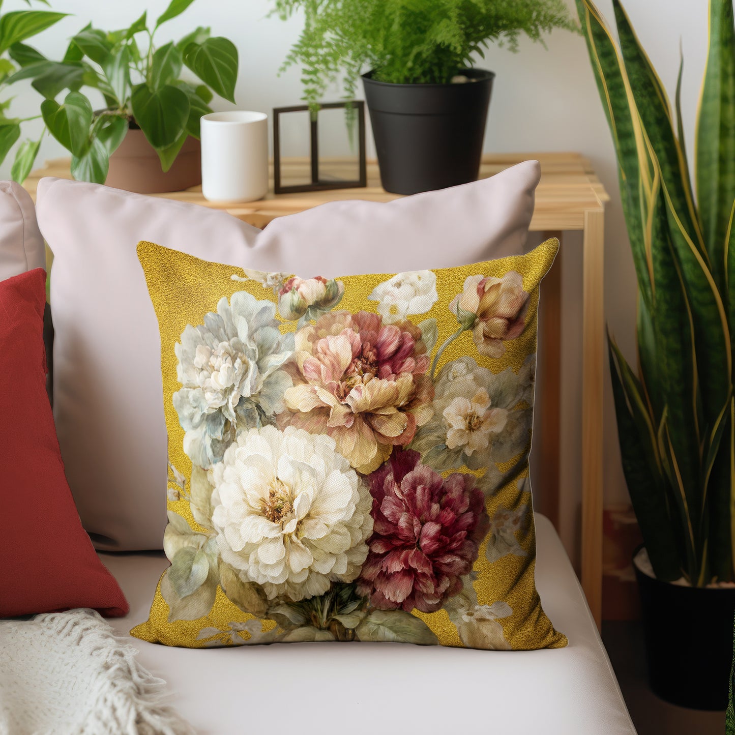 Antique Flowers Blossom Luxury Scatter by Mark van Vuuren