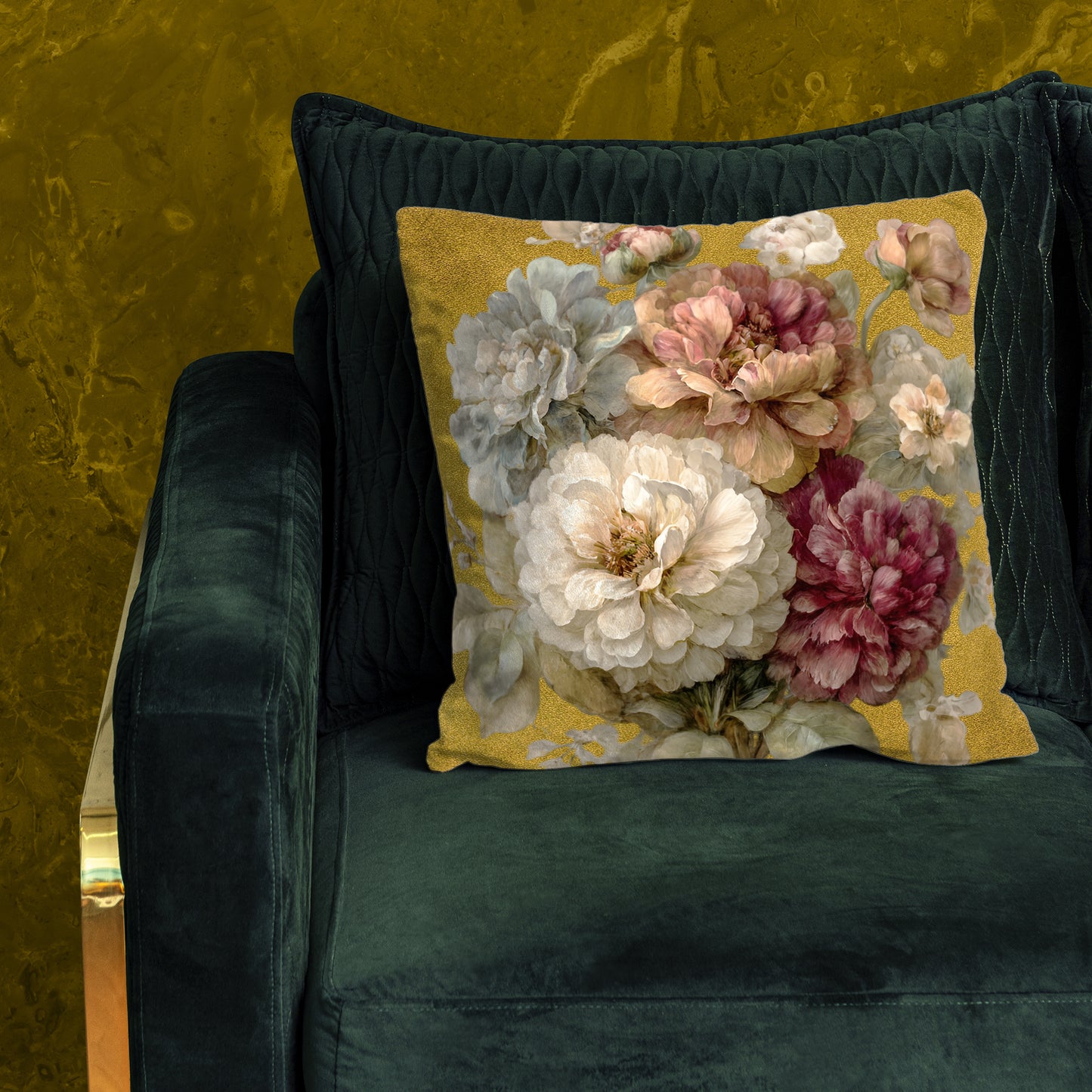 Antique Flowers Blossom Luxury Scatter by Mark van Vuuren