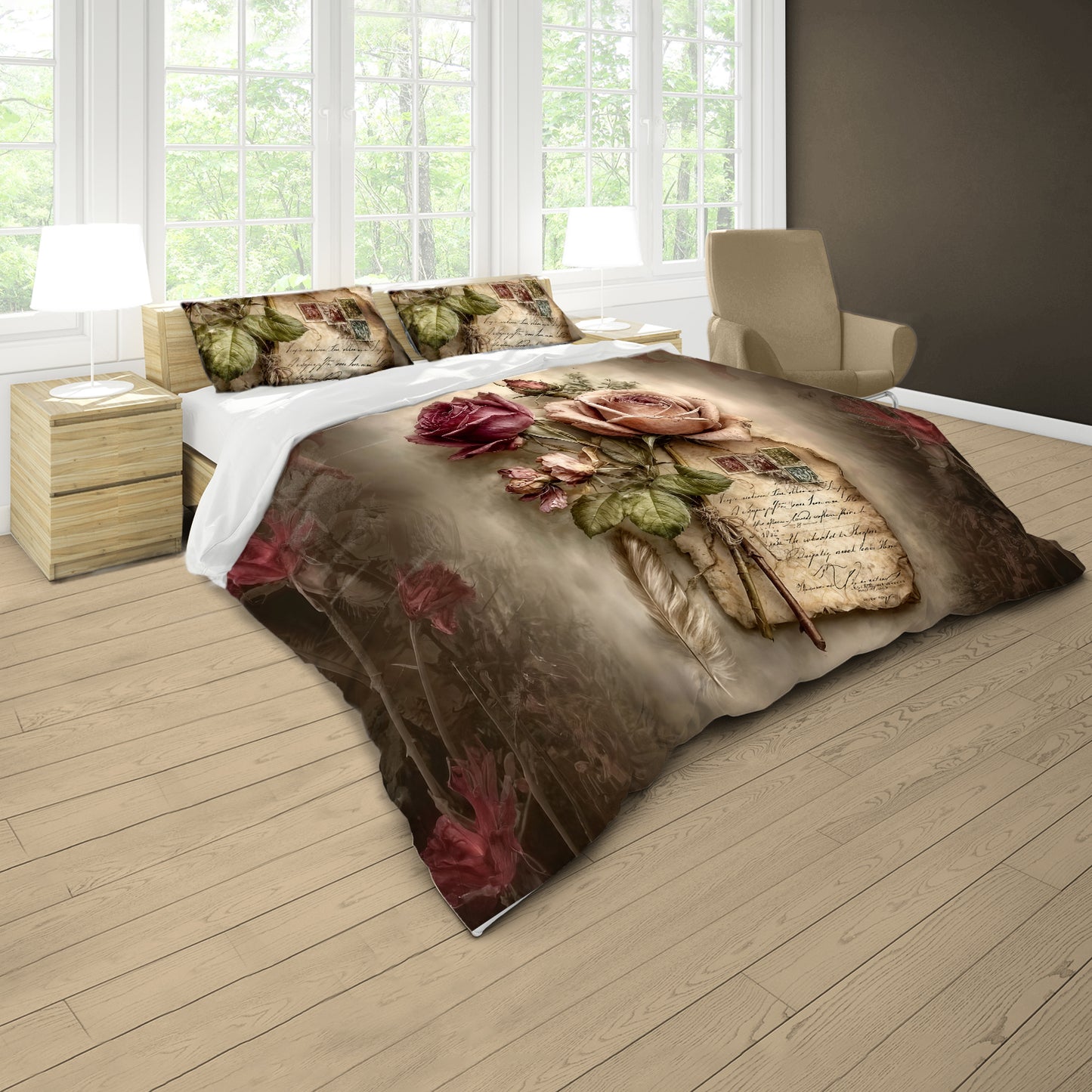 Antique Keter Duvet Cover Set