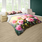 Antique Rose Poetry Duvet Cover Set