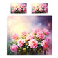 Antique Rose Poetry Duvet Cover Set
