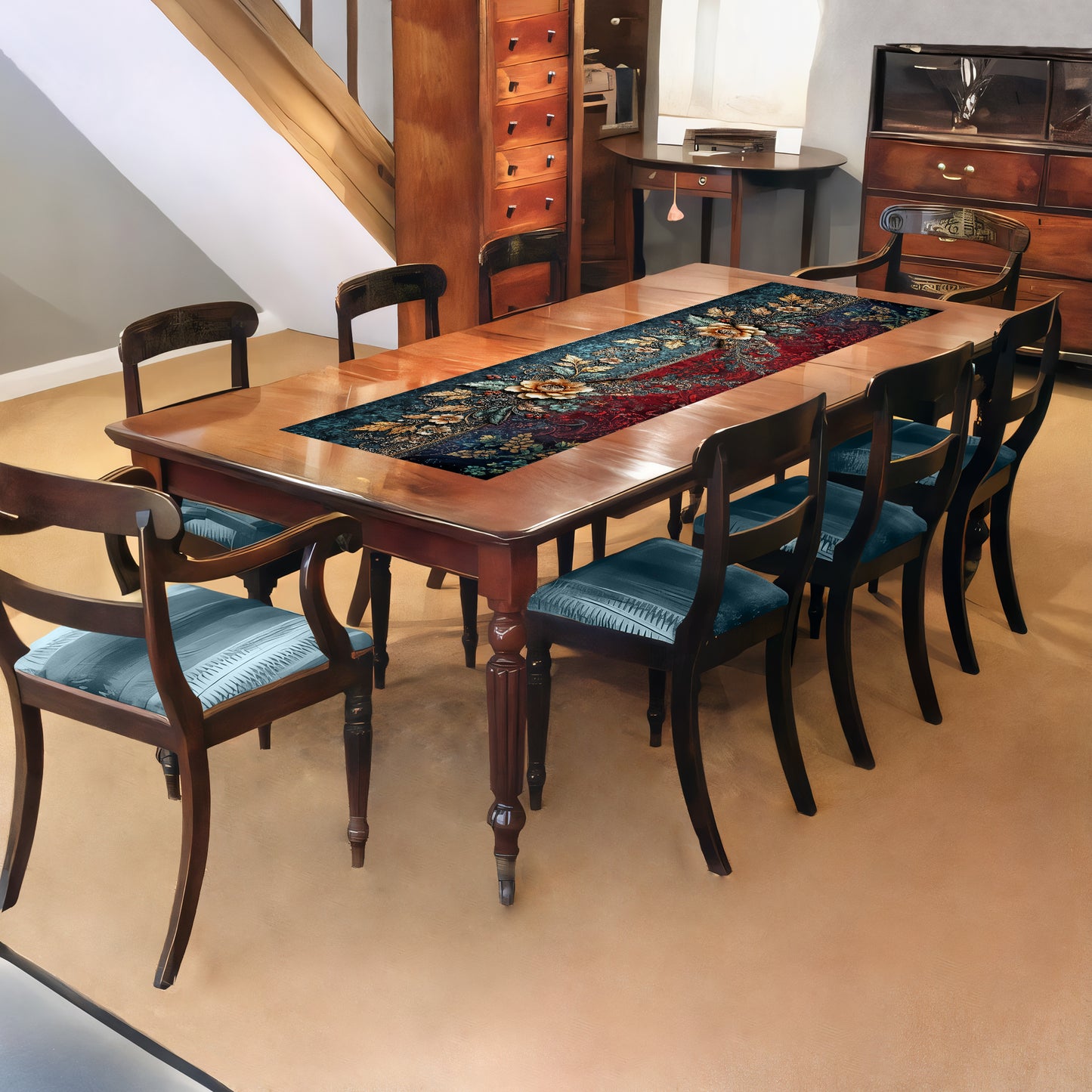 Antique Royalty 160cm Table Runner