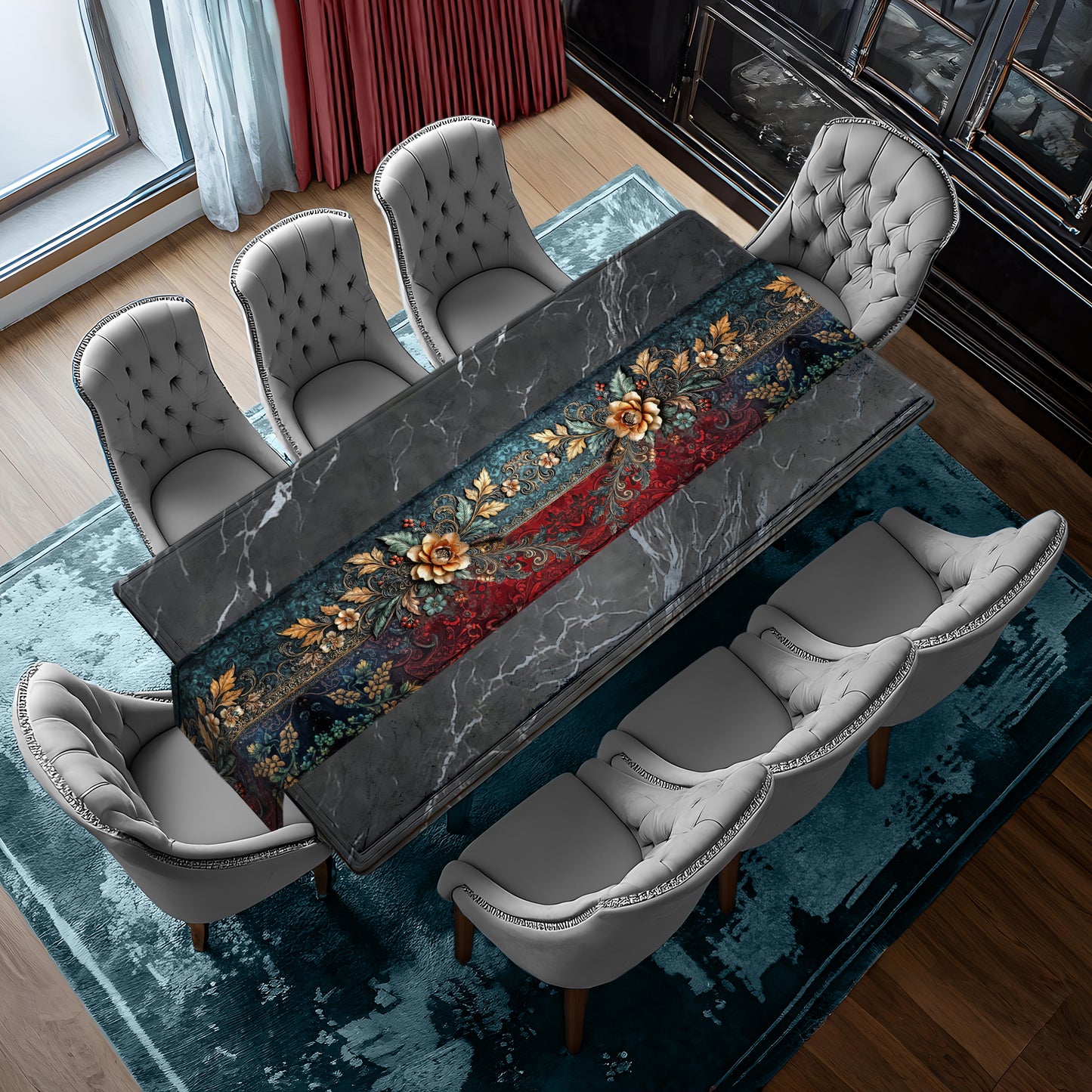 Antique Royalty Table Runner