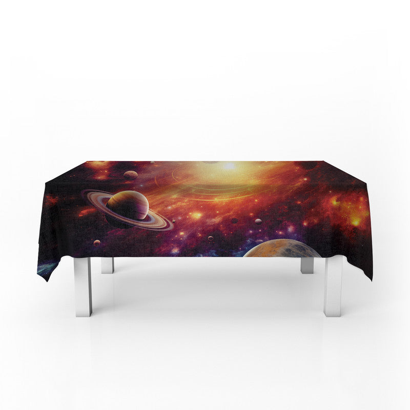 Apollo Planets Rectangle Tablecloth