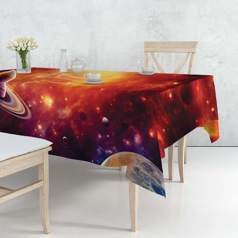 Apollo Planets Rectangle Tablecloth