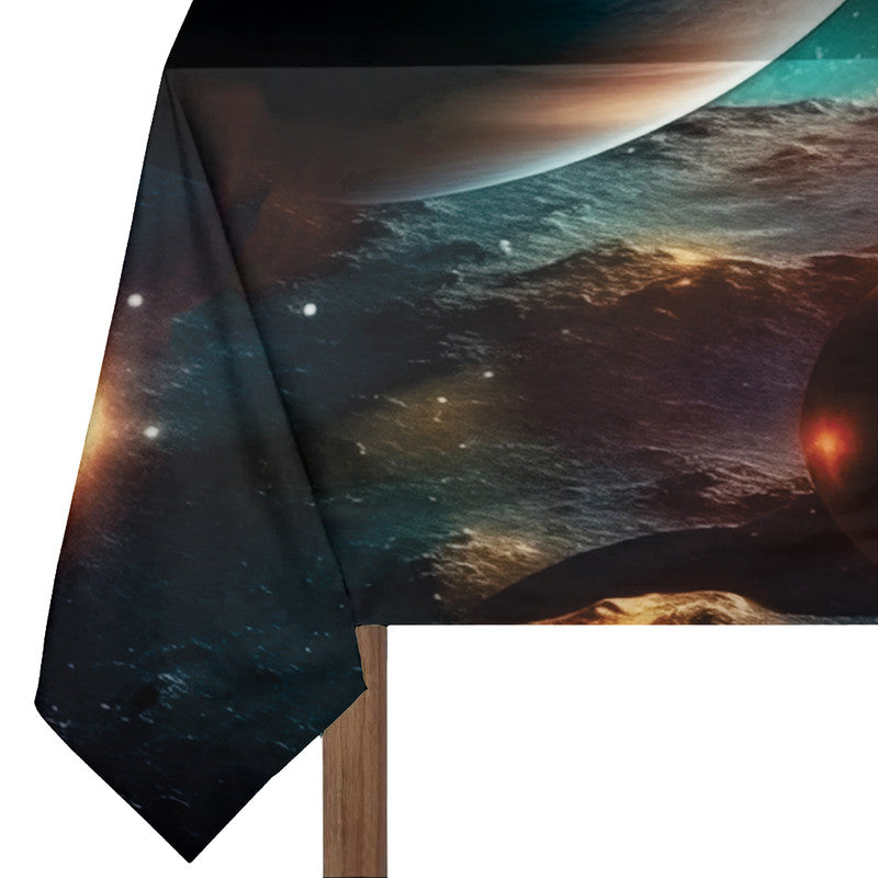 Apollo Saturn Rectangle Tablecloth