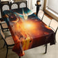 Apollo Saturn Rectangle Tablecloth