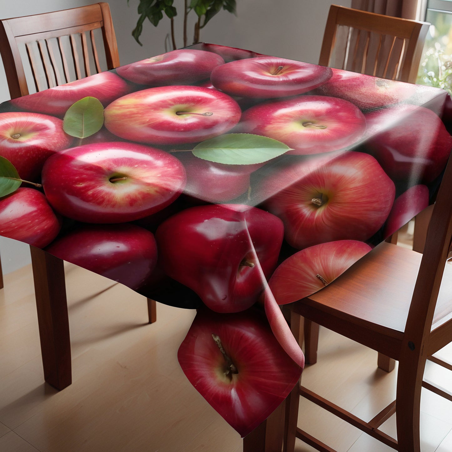 Apples Square Tablecloth