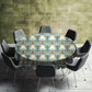 Aqua Round Tablecloth