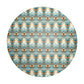 Aqua Round Tablecloth