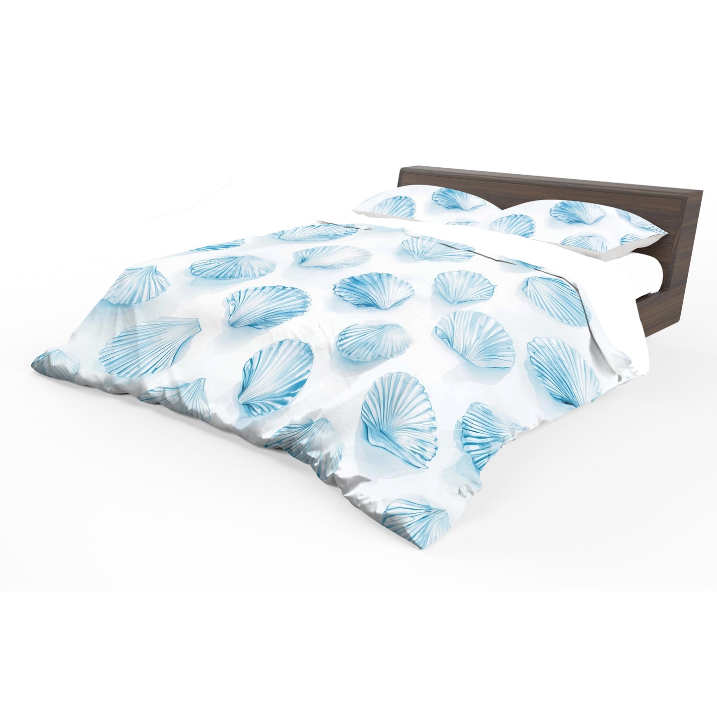Aqua Shell Duvet Cover Set