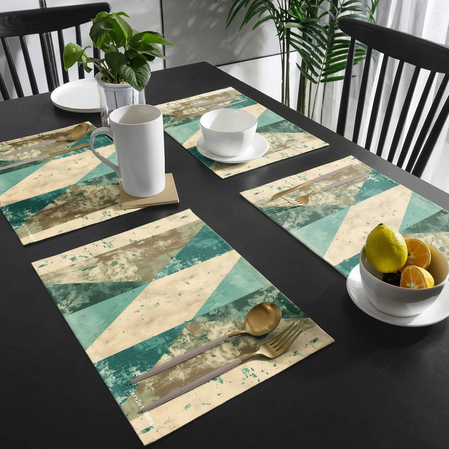 Aquatic Echo Placemats by Wikus Schalkwyk