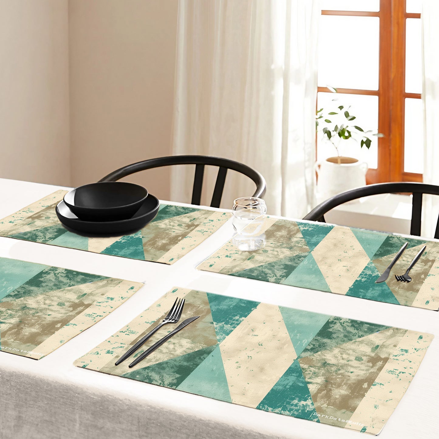 Aquatic Echo Placemats by Wikus Schalkwyk