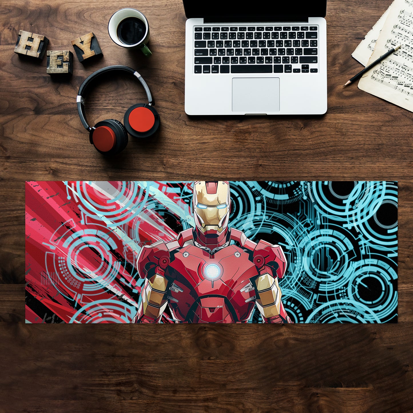 Arc Reactor Fallout Desk Pad