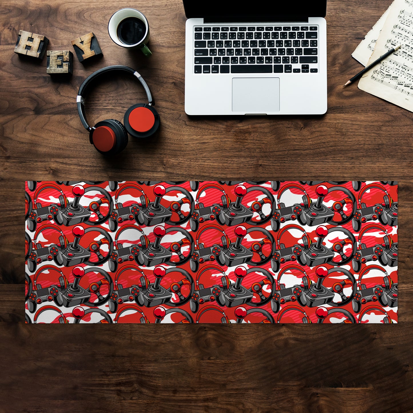 Arcade Rush Desk Pad