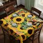 Arrangement of Sunflowers Square Tablecloth By Mark van Vuuren