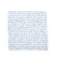 Art Of Blue Letters Napkins