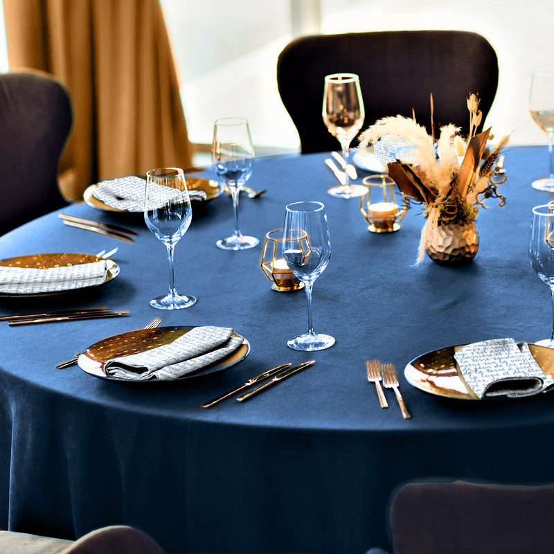 Art Of Blue Letters Napkins