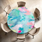 Artist Playground Round Tablecloth