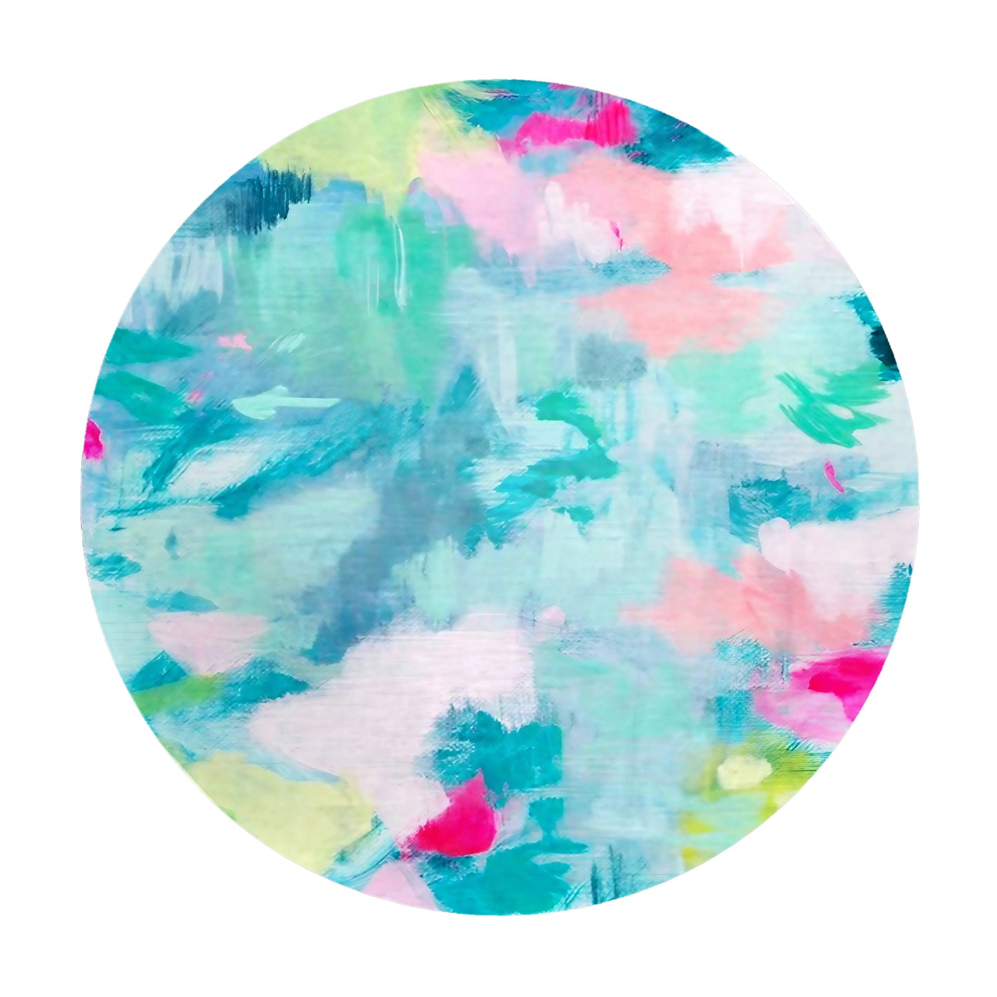 Artist Playground Round Tablecloth