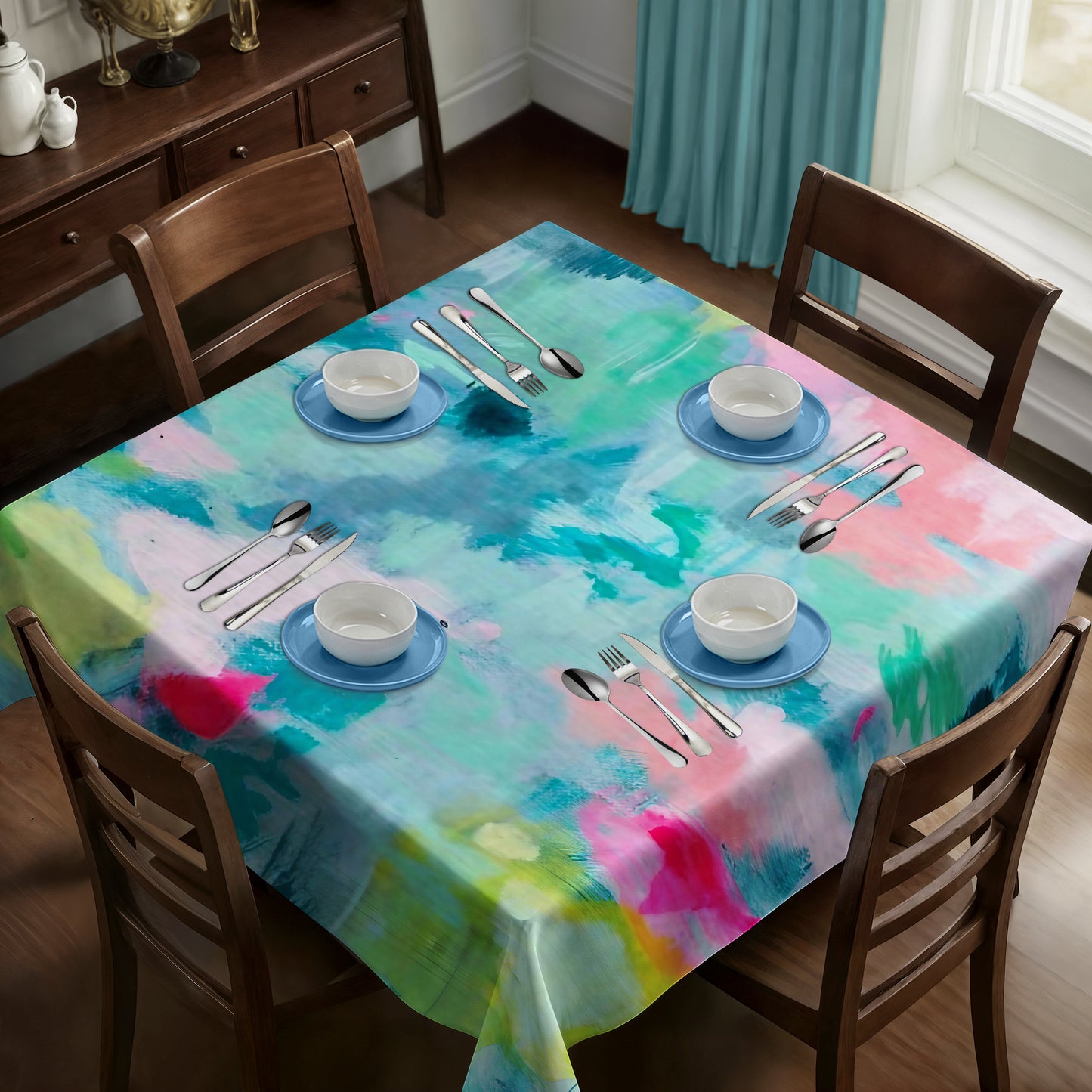 Artist Playground Square Tablecloth