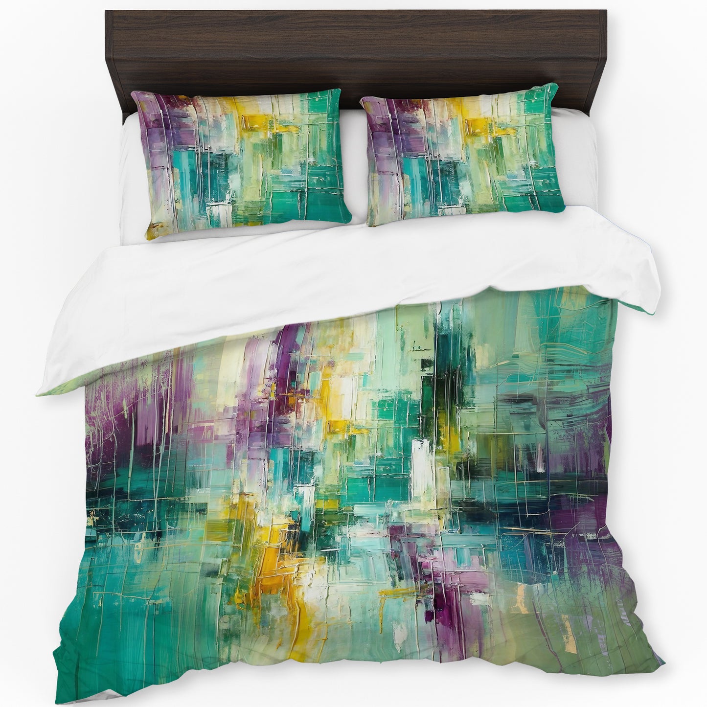Artistic Seagreen Duvet Cover Set