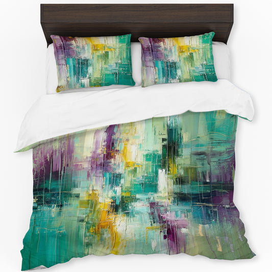 Artistic Seagreen Duvet Cover Set