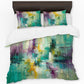 Artistic Seagreen Duvet Cover Set