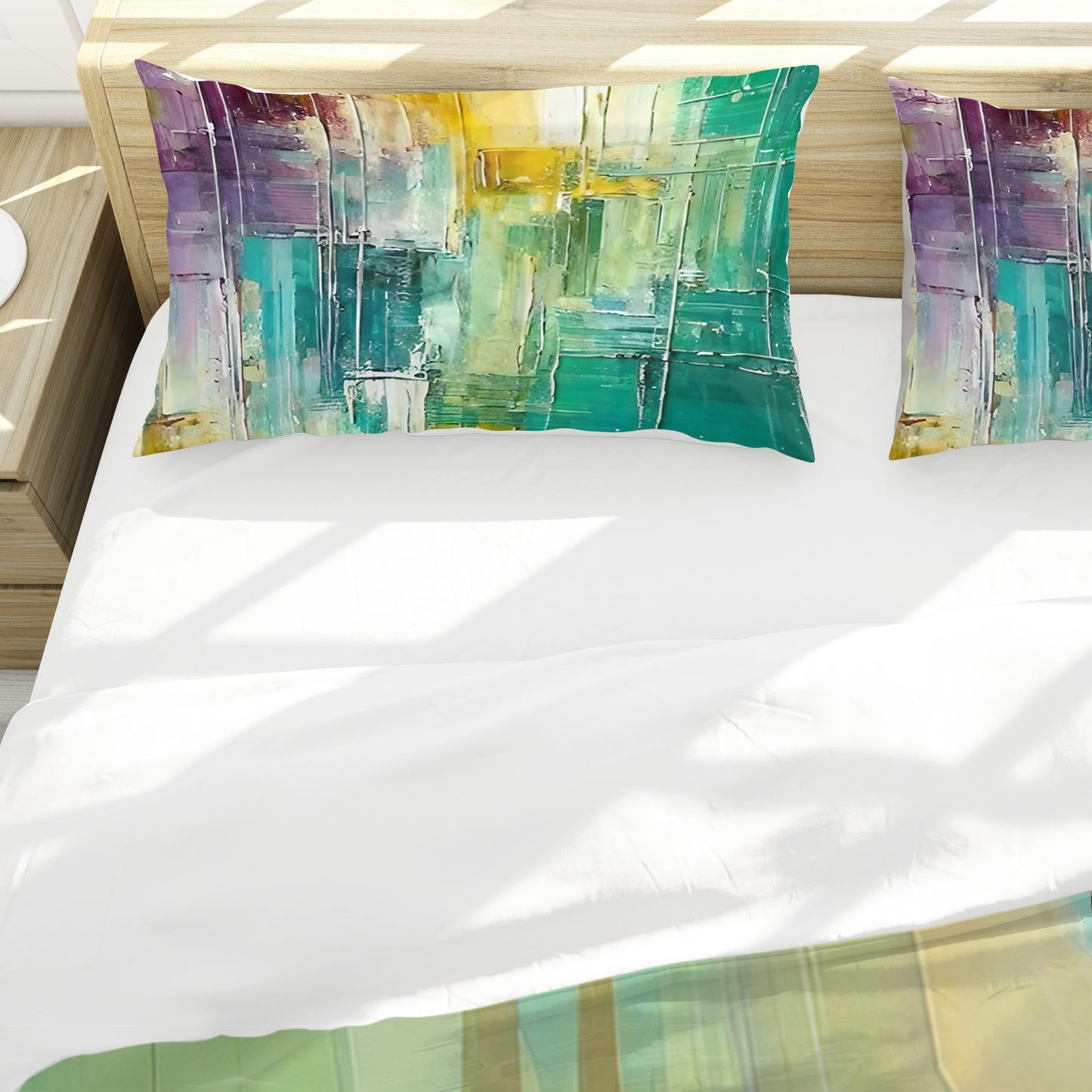 Artistic Seagreen Duvet Cover Set