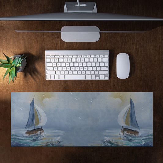 At Sea Large Deskpad By Wikus Hattingh