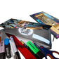 Zip & Go Attack On Titan Burst Pencil Bags Set of 3