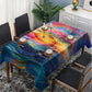 Aura Echoes Rectangle Tablecloth