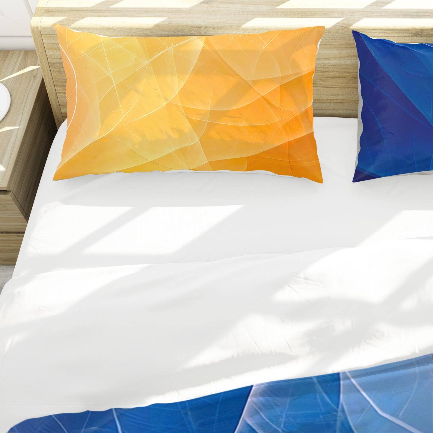 Aura Leaves Duvet Cover Set