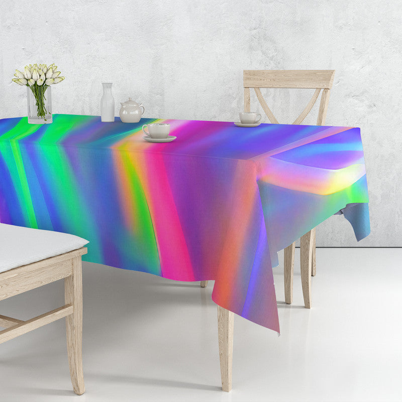 Aurora Lights Rectangle Tablecloth